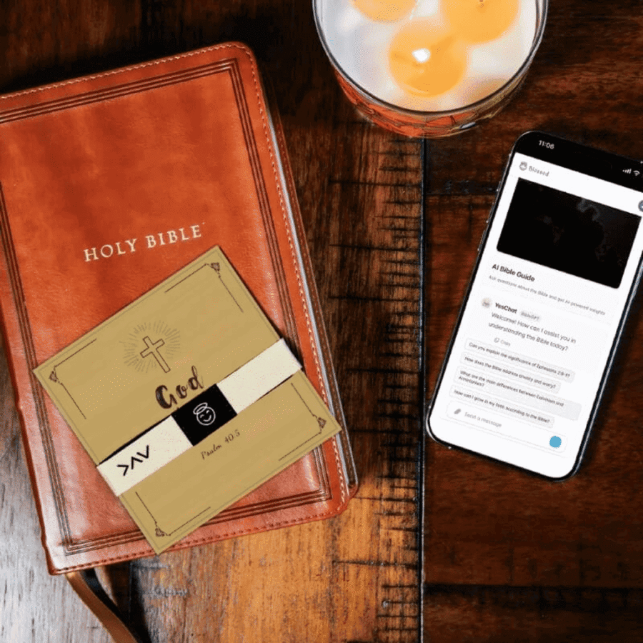 Bible Verse Bracelet Talking Bible Bracelet AI Bible Questions and Answers