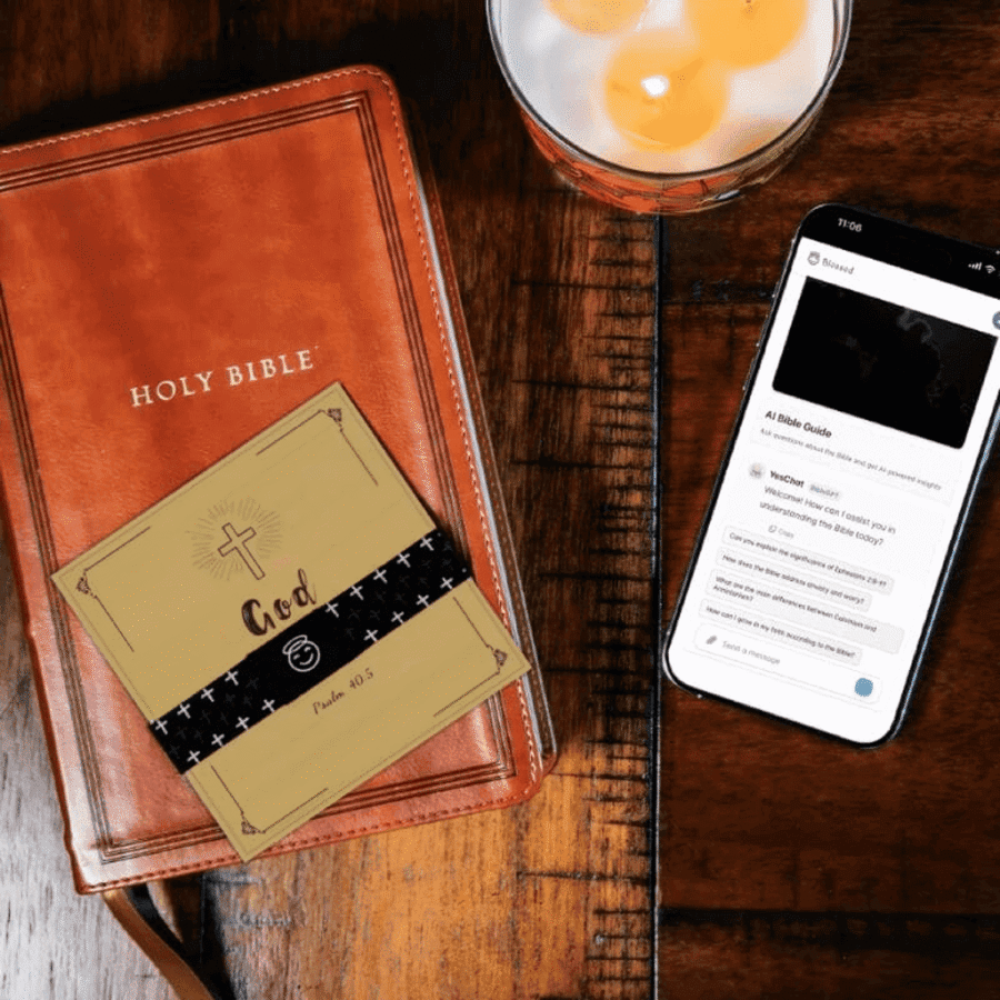 Bible Verse Bracelet Talking Bible Bracelet AI Bible Questions and Answers