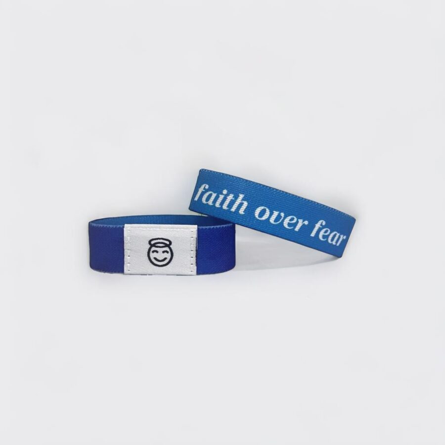 Faith Over Fear-Talking Bible Bracelet
