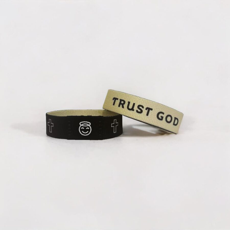 Trust god-Love Like Jesus-Faith Over Fear-Talking Bible Bracelet